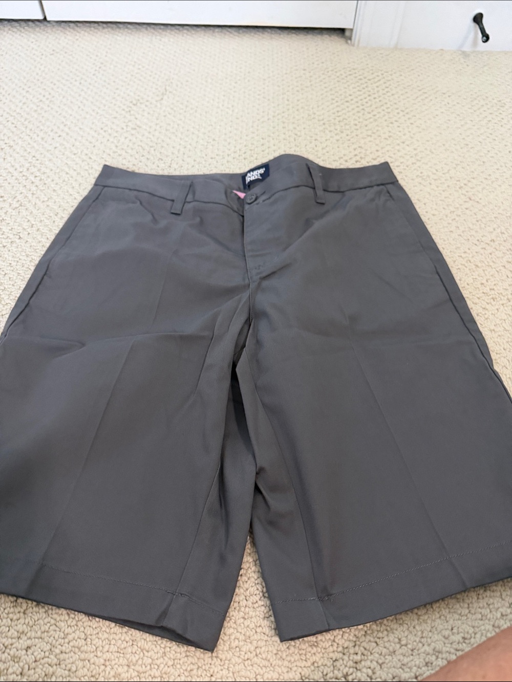 Lands' End Women's Gray Bermuda Shorts